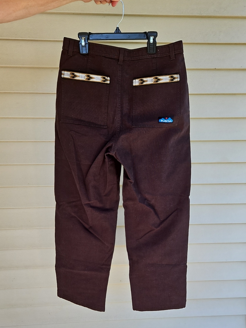 Kavu Peri Cotton Pants Coffee
